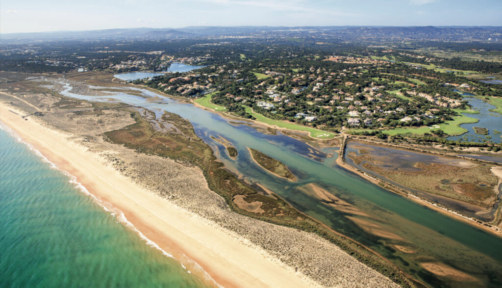 Aerial view of Quinta do Lago
